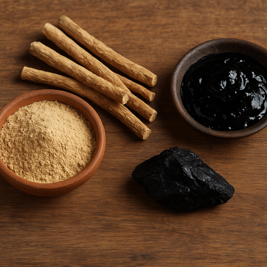 Shilajit vs Ashwagandha