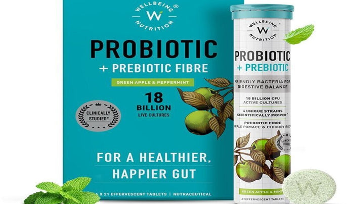 This Festive Season, Keep Acidity at Bay With Prebiotics + Probiotics Tablets