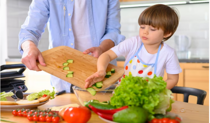 Tips and Tricks to Teach Kids About Nutrition and Wellness