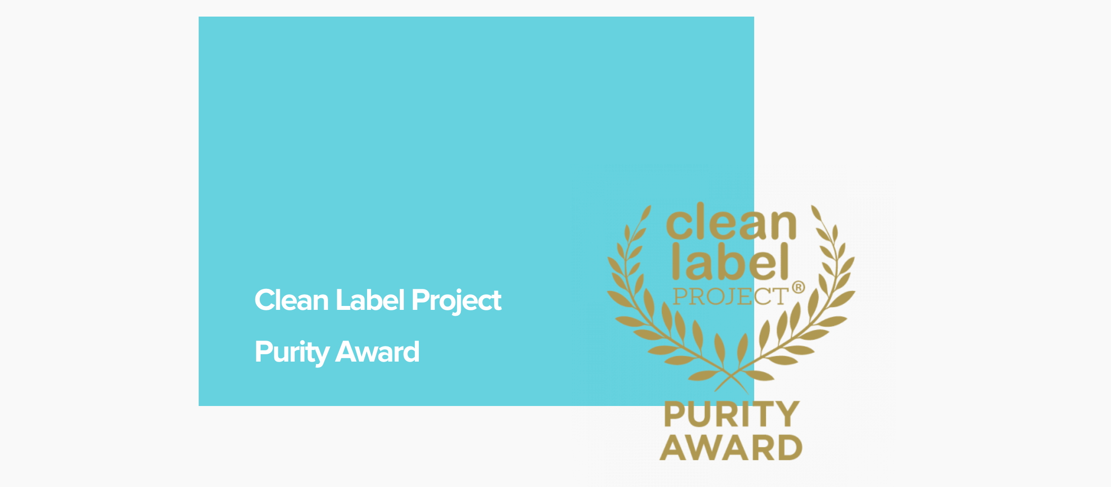 Wellbeing Nutrition Receives the Prestigious Clean Label Purity Award