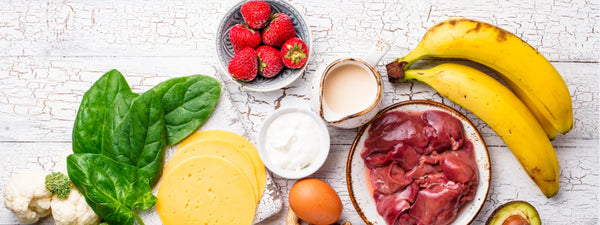 Guide to iron and calcium rich foods for better health and wellbeing. 