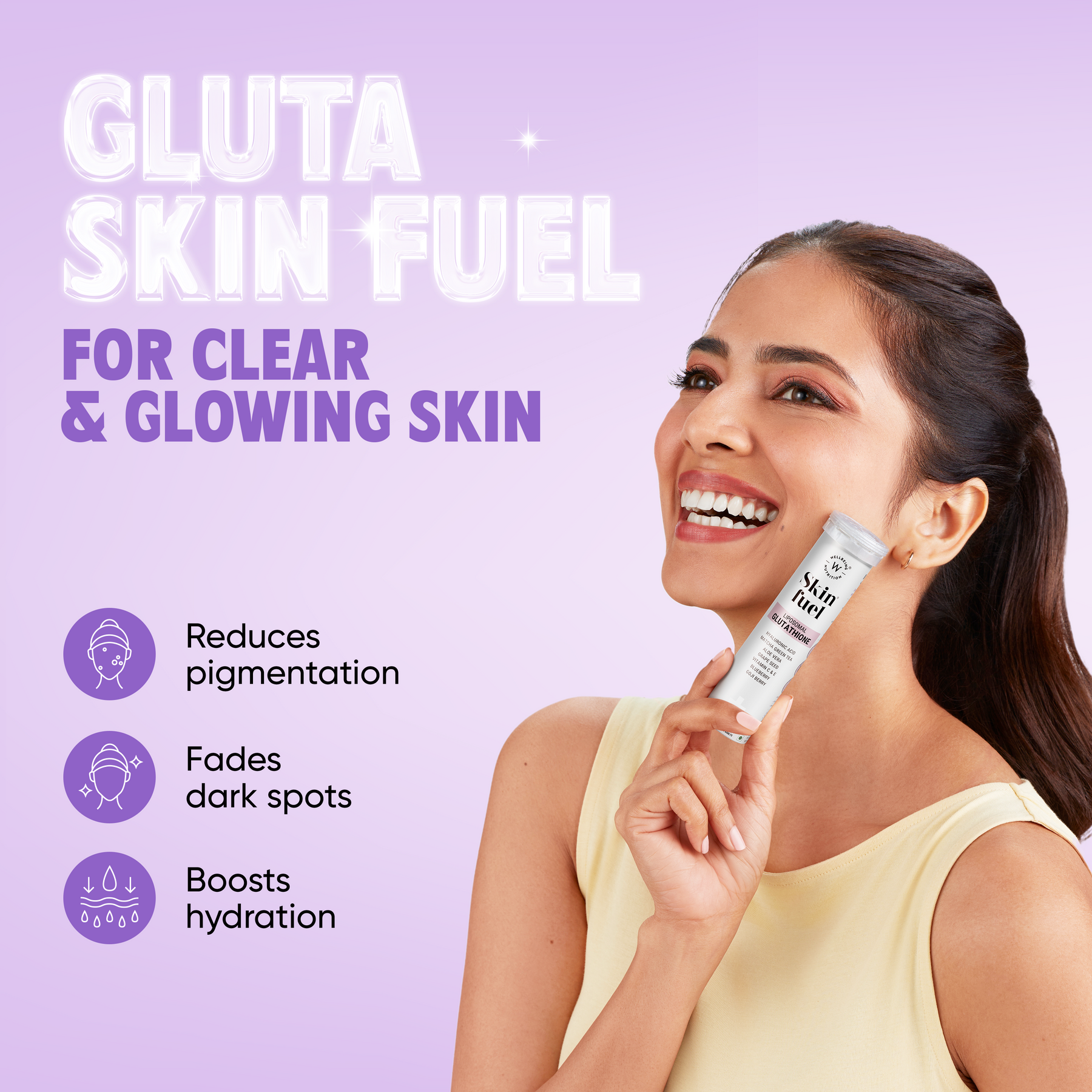 Buy Best Glutathione Tablets for Skin Brightening | Wellbeing Nutrition Buy Best Glutathione Tablets for Skin Brightening | Wellbeing Nutrition