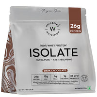 Whey Protein Isolate 26g | 1kg | 4B CFU Probiotics | Dark Chocolate