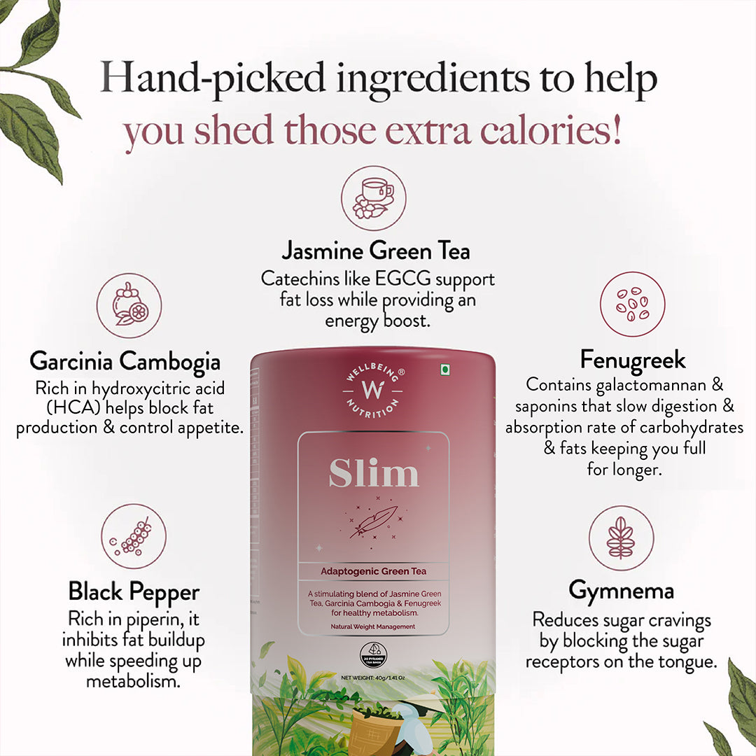 Slim Adaptogenic Green Tea