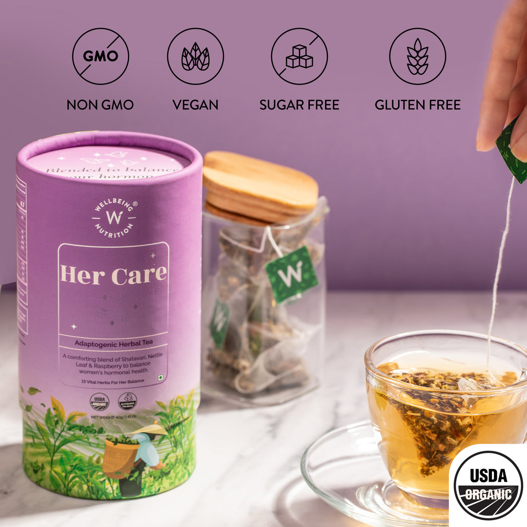 Her Care Adaptogenic Herbal Tea