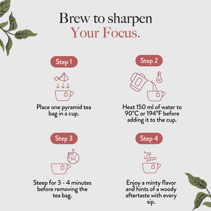 Focus Adaptogenic Herbal Tea