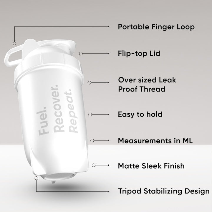 Wellbeing Nutrition Bullet Shaker Gift ( White )
