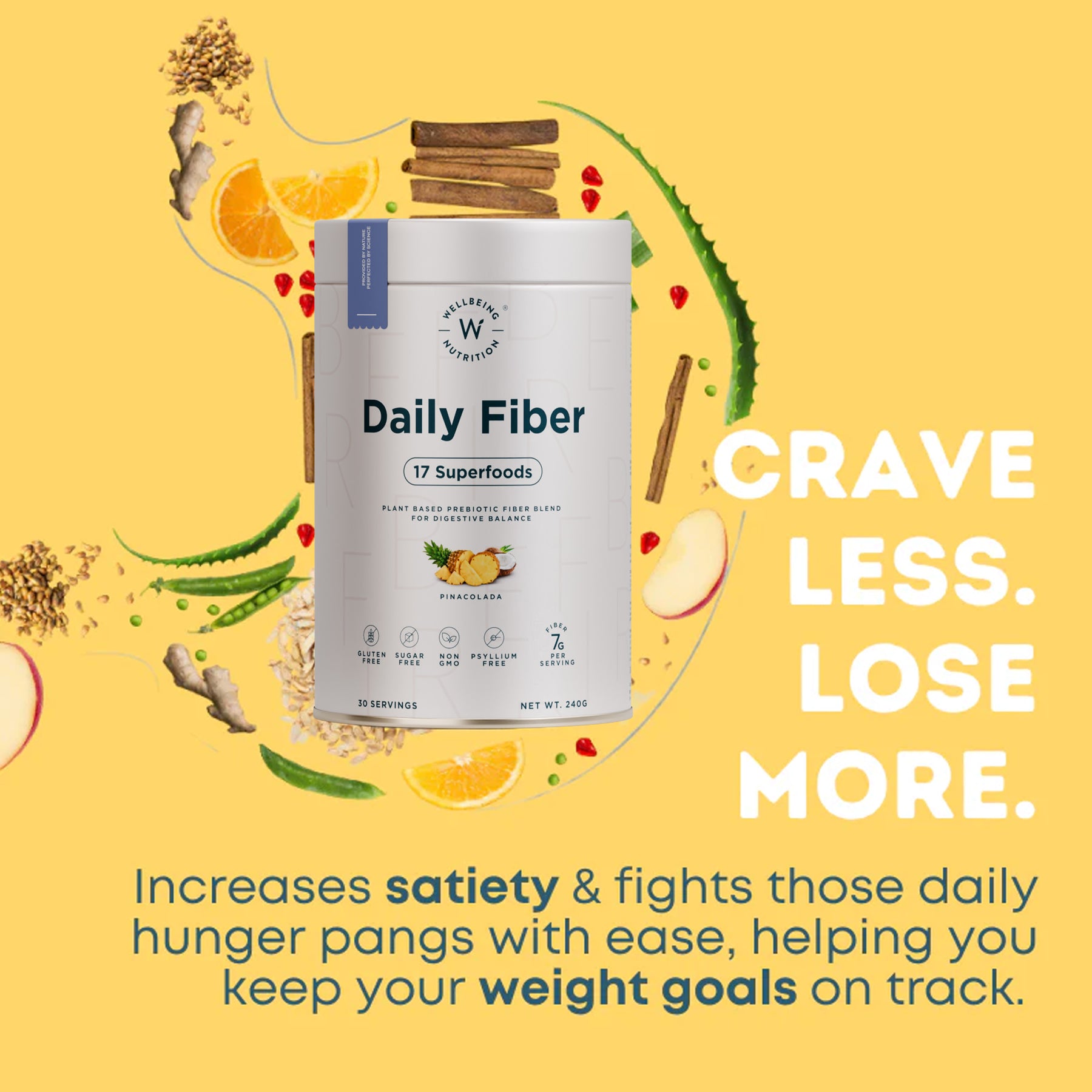 Daily Fiber | Pina Colada Flavour