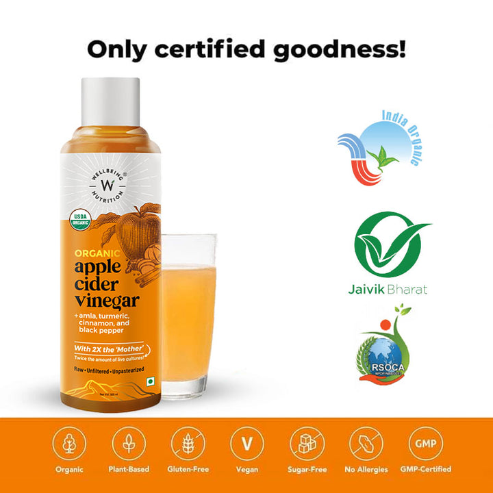 Apple Cider Vinegar with Amla And Turmeric