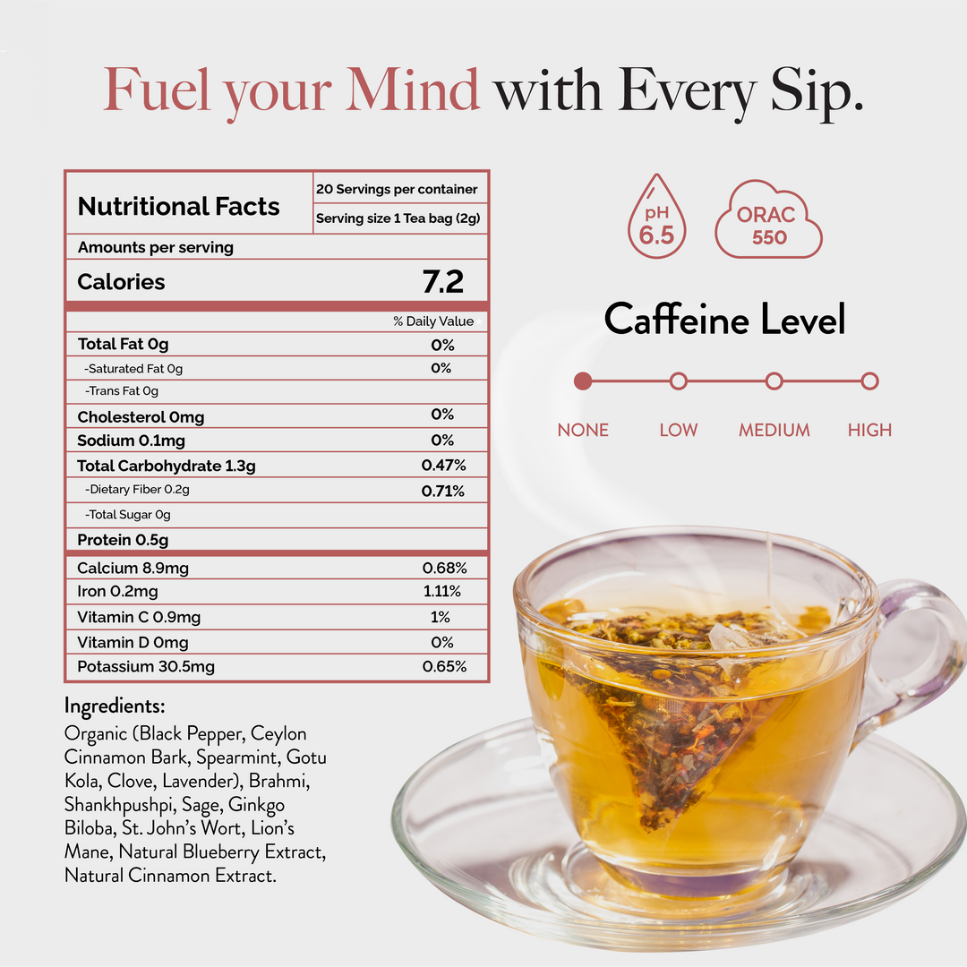 Focus Adaptogenic Herbal Tea