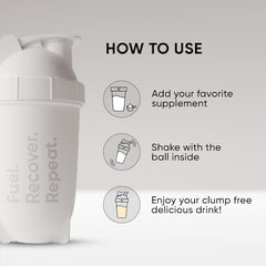 Wellbeing Nutrition Bullet Shaker Gift ( White )