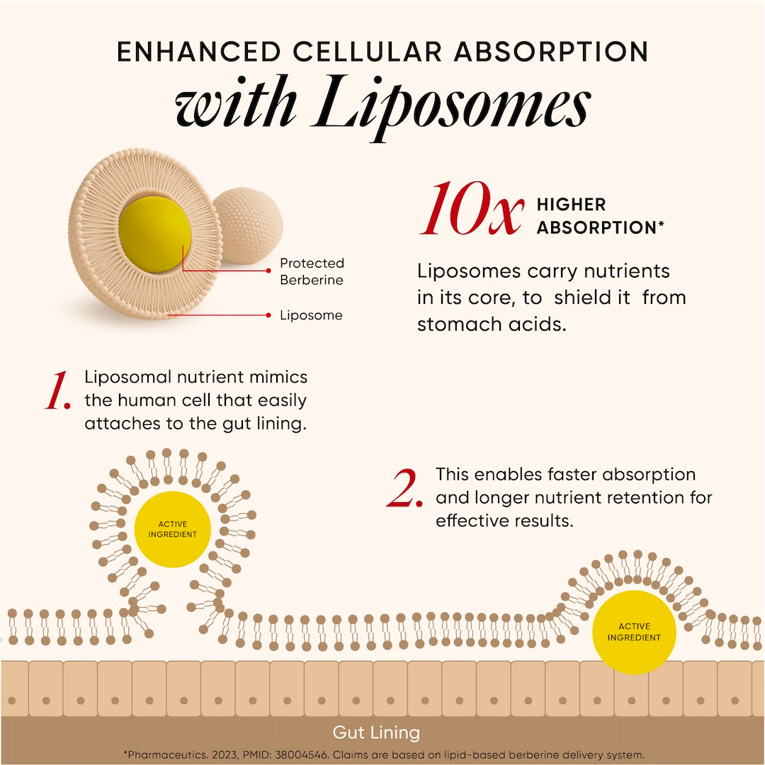 Liposomal Berberine HCL+