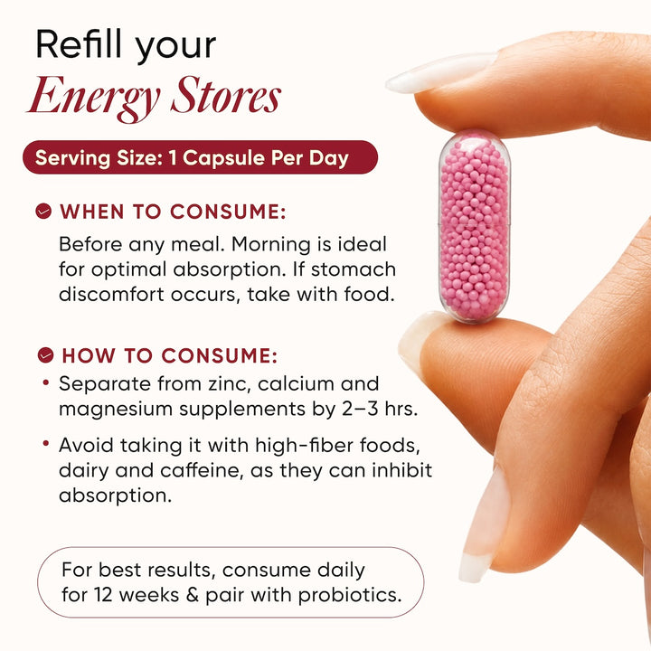 Liposomal Iron Complex |Pack of 60 Capsules