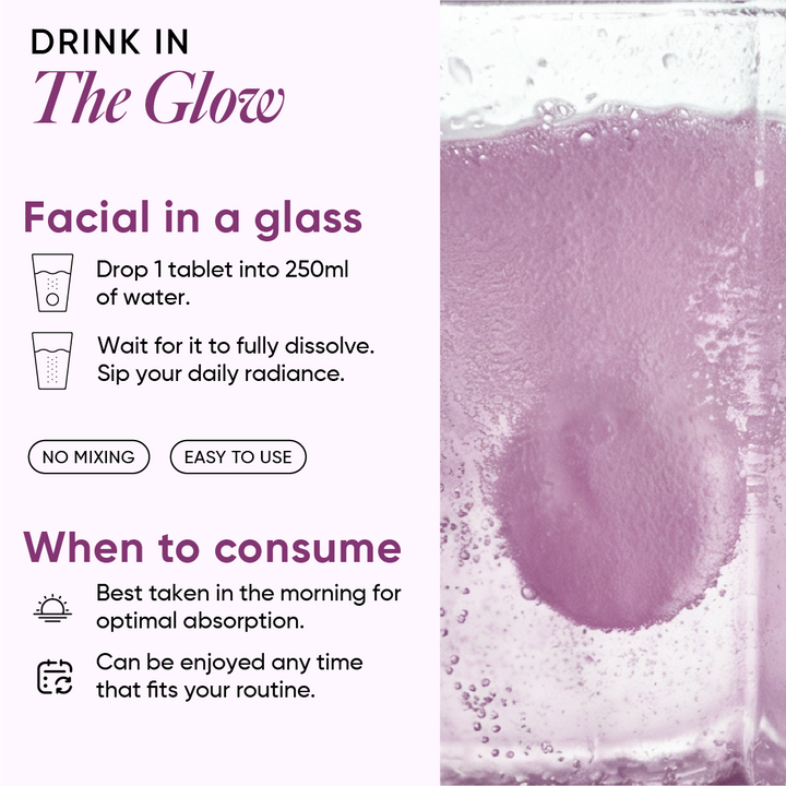 Skin Fuel Liposomal Glutathione 90% - Blueberry & Mint Flavour | 15 Tablets