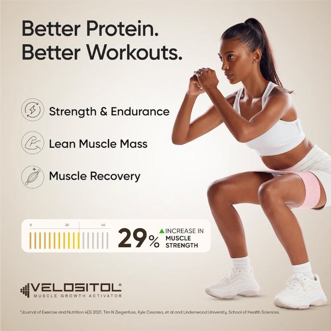 Whey Protein Isolate + Concentrate Mango Sachets | Pack of 12