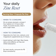 Zinc Complex Serving Size
