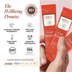 Gut Balance | Leaky Gut &amp; Microbial Balance | For Seniors | 15 Sachets