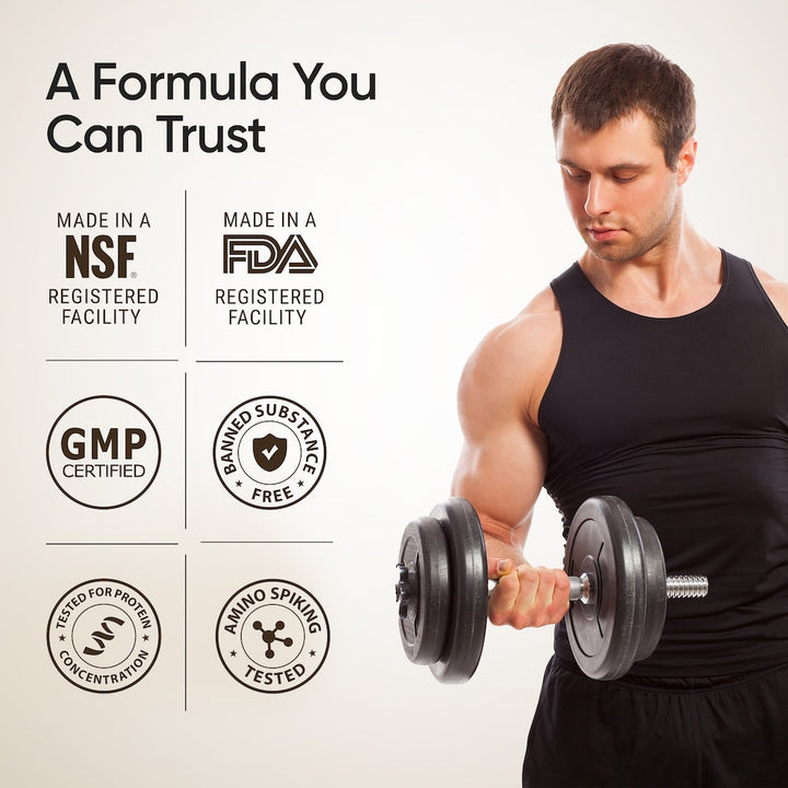 Whey Protein Isolate 26g | 1kg | 4B CFU Probiotics | Bourbon Vanilla