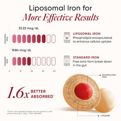 better absorbed liposomal iron