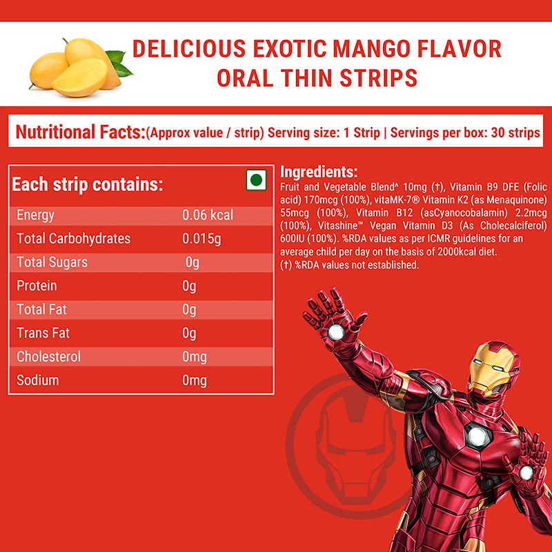 Marvel Natural B12+ D3