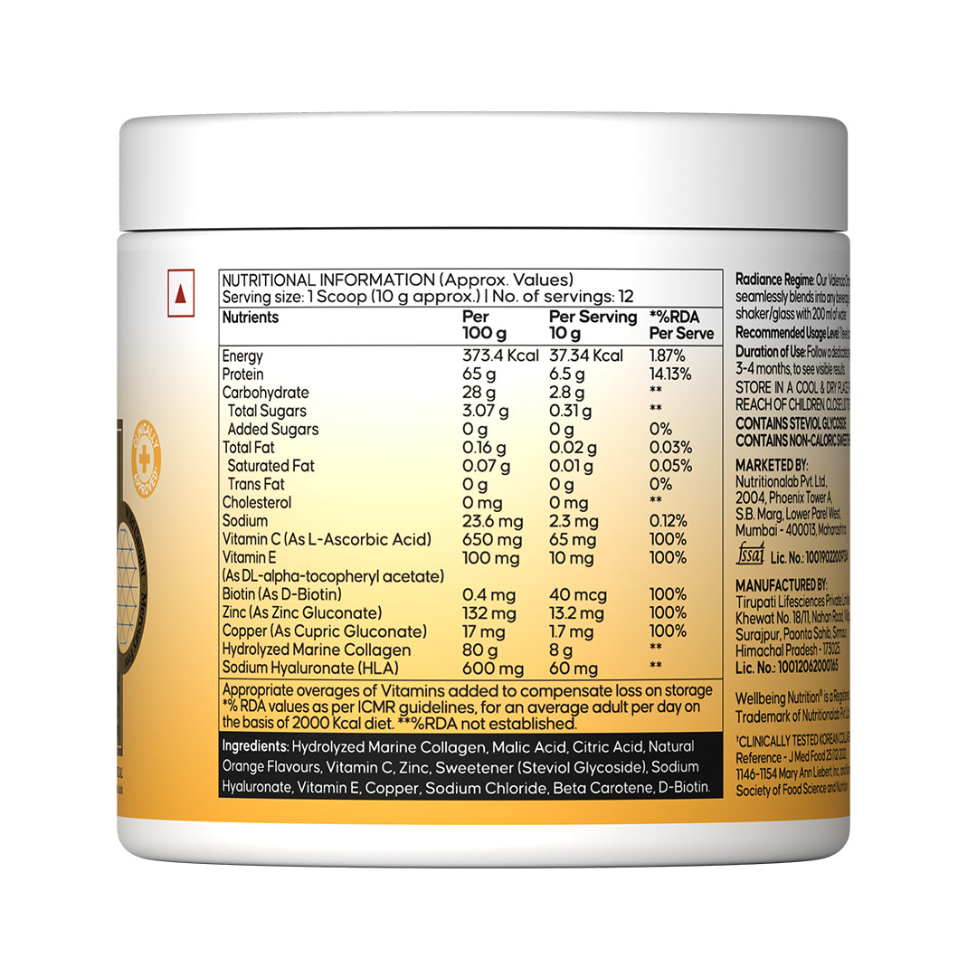 Marine Collagen - Valencia Orange