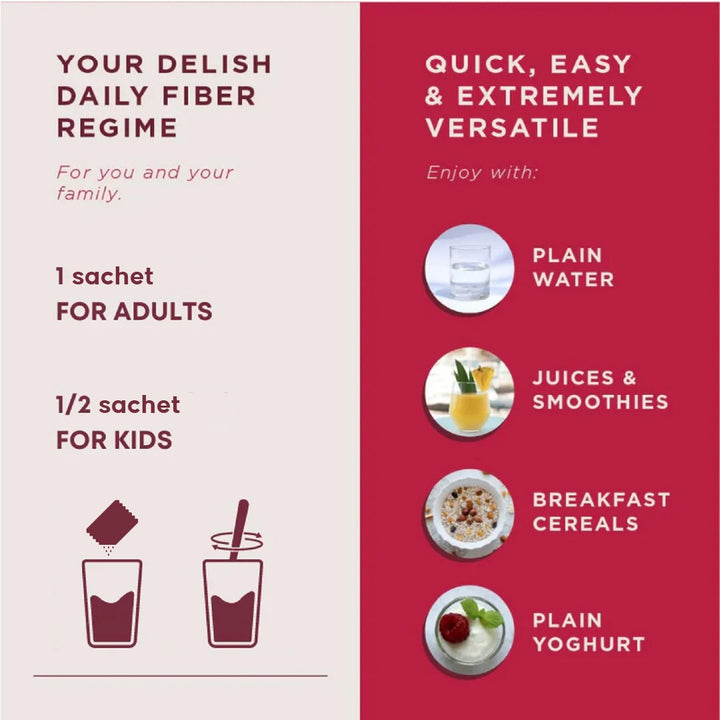 Daily Fiber | Vanilla Berry Flavour