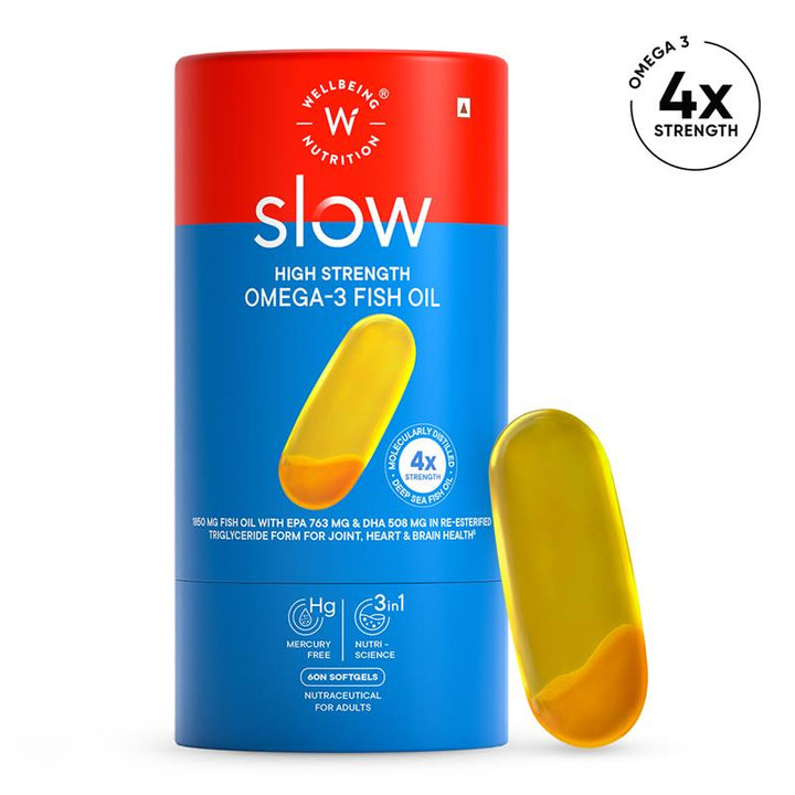 4x Strength Omega 3 Fish Oil