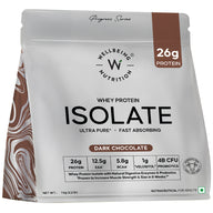 Whey Protein Isolate 26g | 1kg | 4B CFU Probiotics | Dark Chocolate