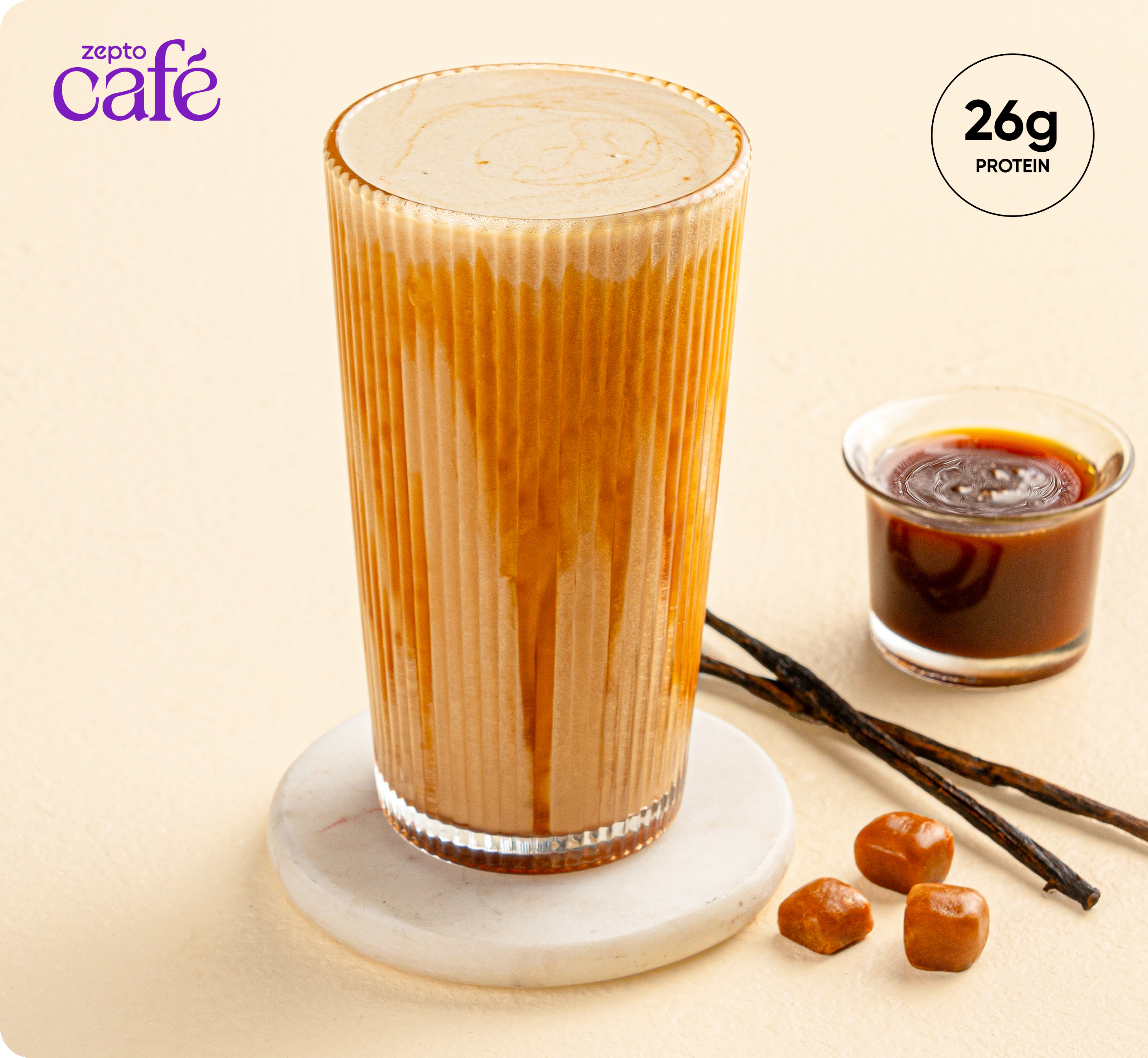 WBN French Vanilla Caramel 
Plant Protein Smoothie