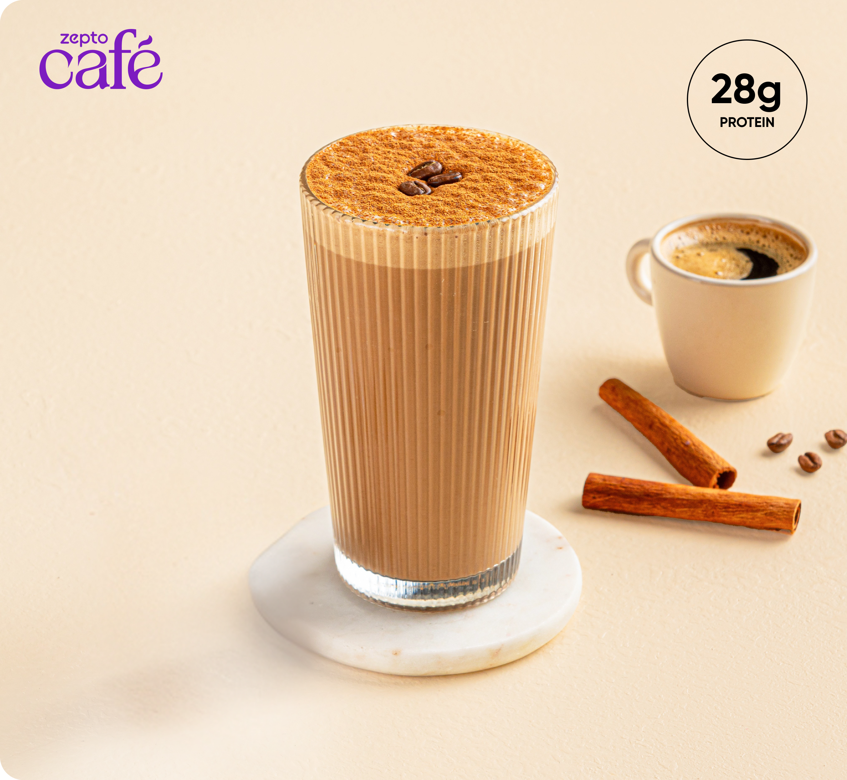 WBN Cold Coffee Whey 
Protein Smoothie