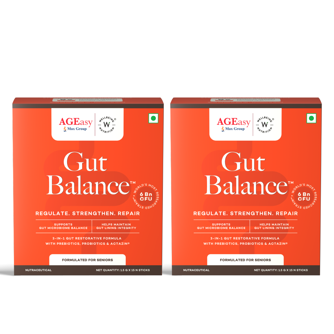 Gut Balance | Leaky Gut &amp; Microbial Balance | For Seniors | 15 Sachets