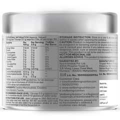 Unflavoured Creatine Monohydrate and HCL with Taurine ingredients