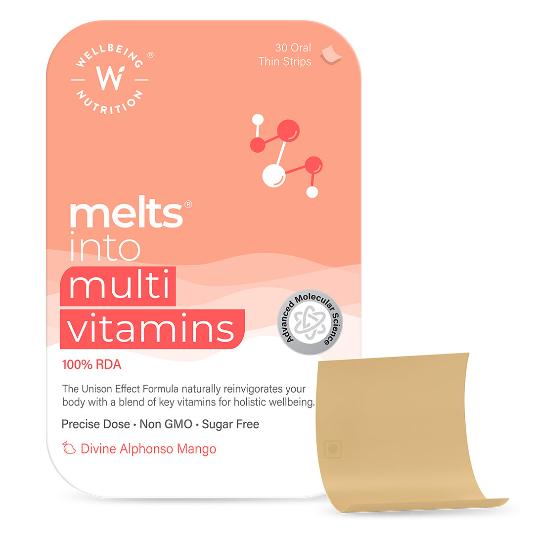 melts® Multivitamin Strips for Instant Nutrition | Wellbeing Nutrition