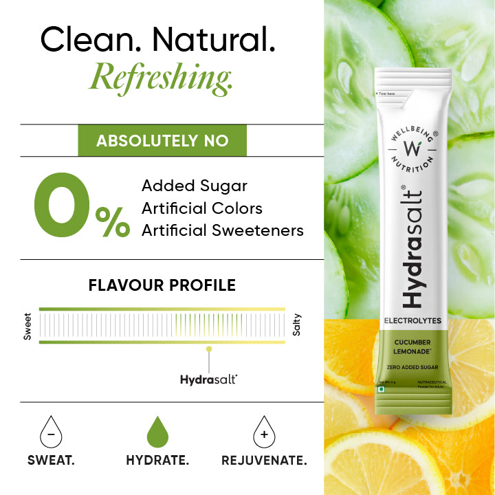 Hydrasalt Cucumber Lemonade (Pack of 15)