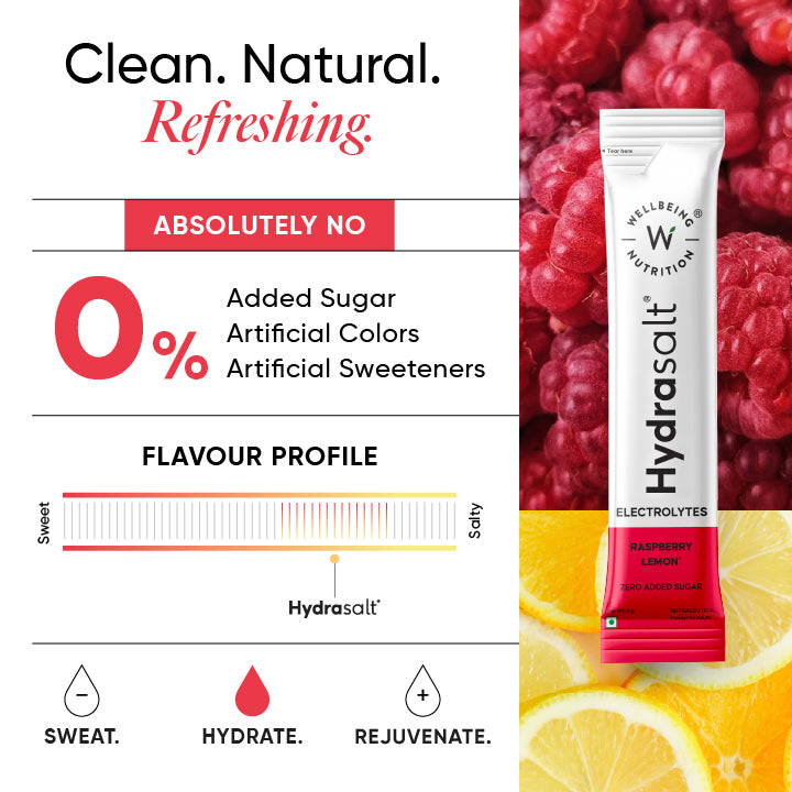 Hydrasalt Raspberry Lemon (Pack of 15)