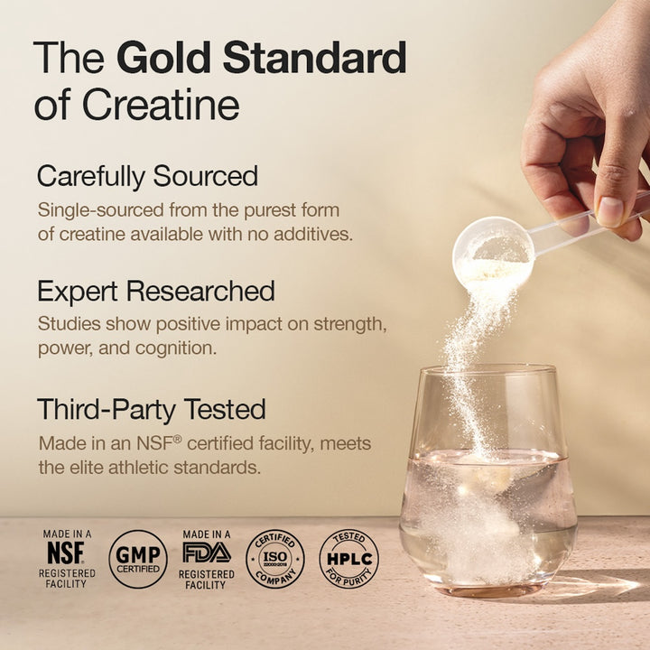 Creatine Monohydrate + HCL | 100g | 300mg Taurine | Unflavoured