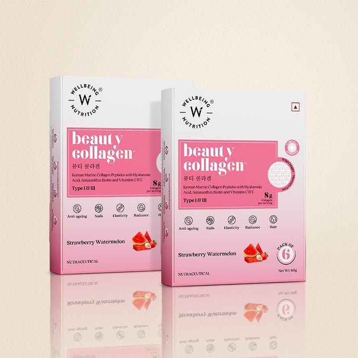 Beauty Collagen Strawberry Watermelon Flavor Sachets