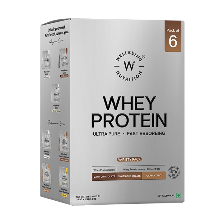 Whey Protein Variety Pack Sachets