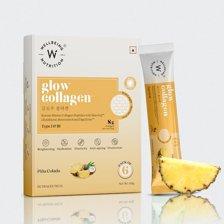 Glow Collagen Pina Colada Flavor Sachets