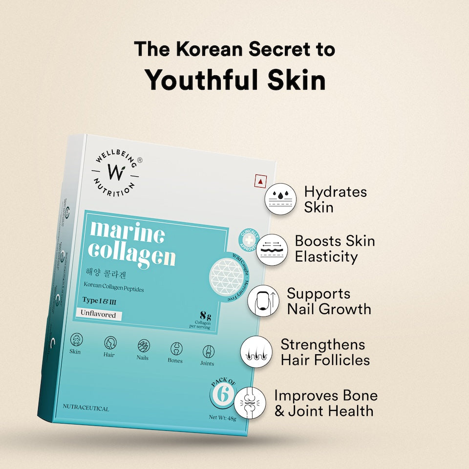 Korean Marine Collagen Peptides Sachets