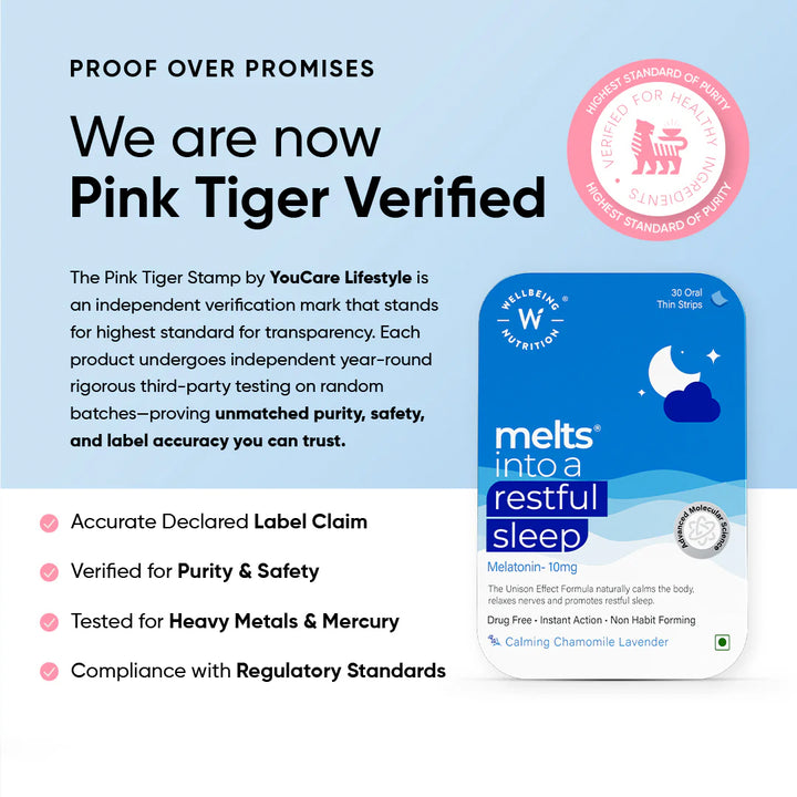 Restful Sleep Melts (10mg)