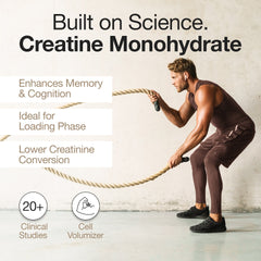 Creatine Monohydrate | 100g | 300mg Taurine | Unflavoured