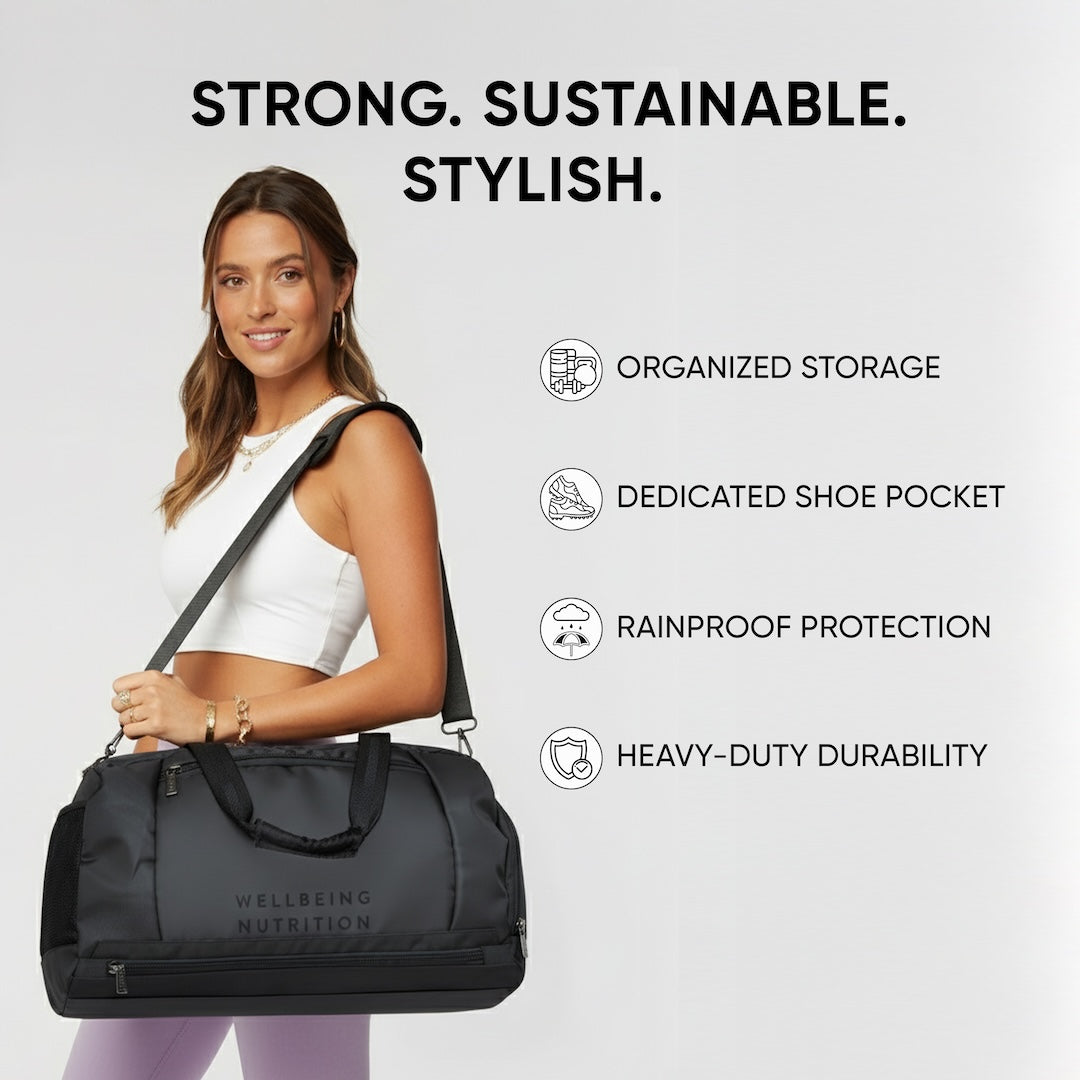 Wellbeing Nutrition Gym Bag