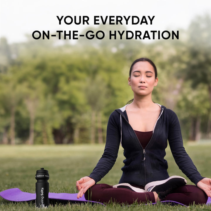 Wellbeing Nutrition Hydrasalt Squeeze Bottle (Black)