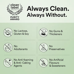 clean label plant protein with no preservatives
