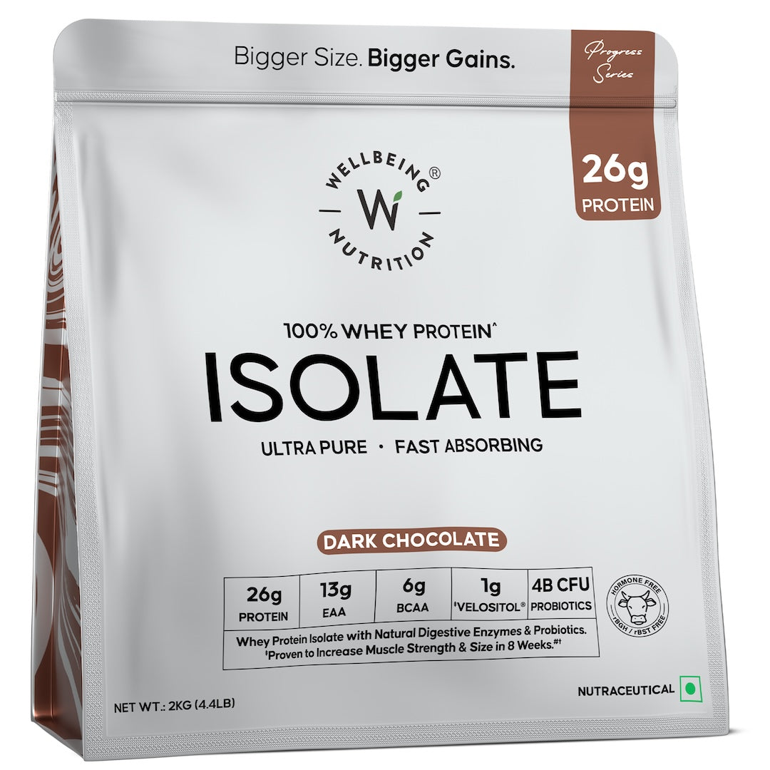 Whey Protein Isolate 26g | 1kg | 4B CFU Probiotics | Dark Chocolate
