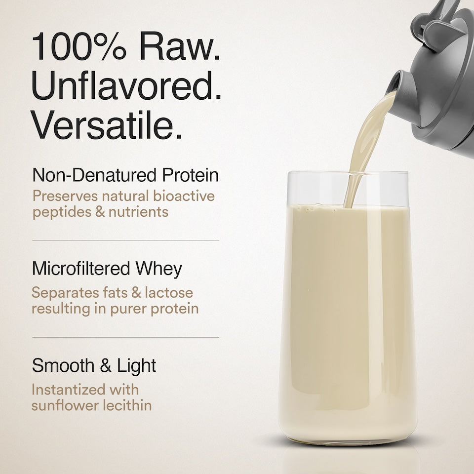 Whey Protein Isolate 31g | 1kg | 4B CFU Probiotics | Unflavoured