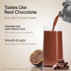 isolate whey with rich cocoa taste