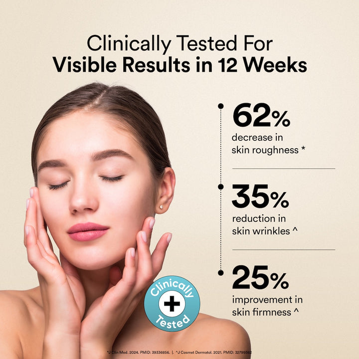 Pure Korean Marine Collagen Peptides | Unflavored | Combat Signs of Ageing