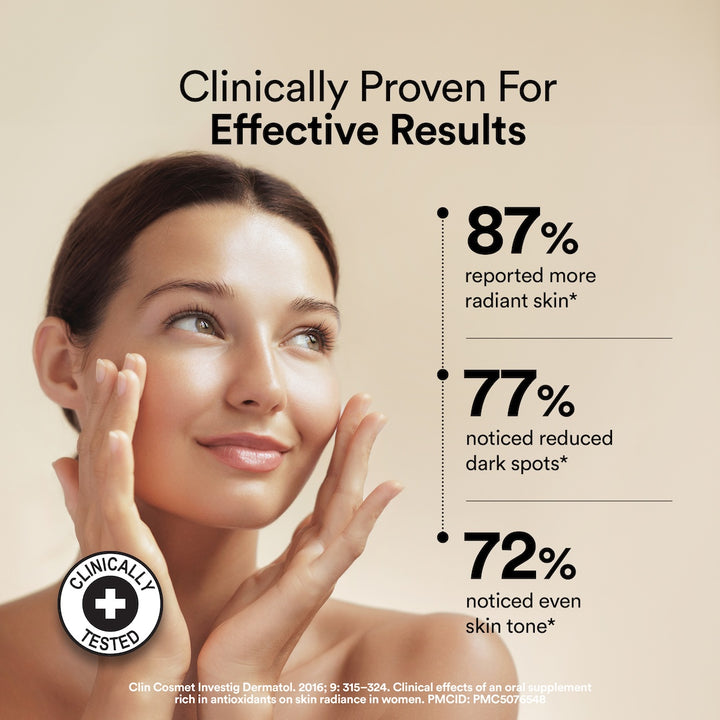 Glow Korean Marine Collagen Peptides with Liposomal Glutathione & Vitamin C | Tropical Bliss Flavour | 250g